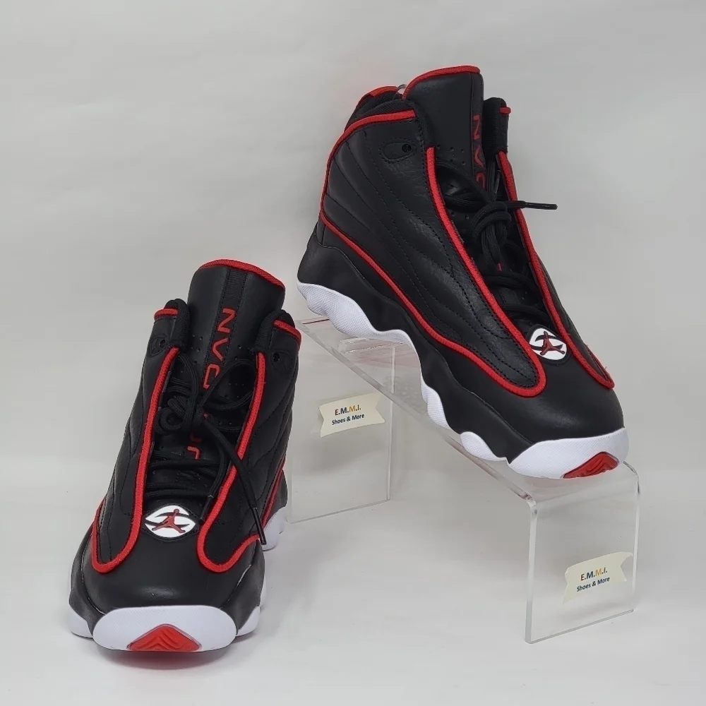 Nike Jordan Pro Strong Black University Red Sneakers DC7911-061 Youth Sz 6.5Y